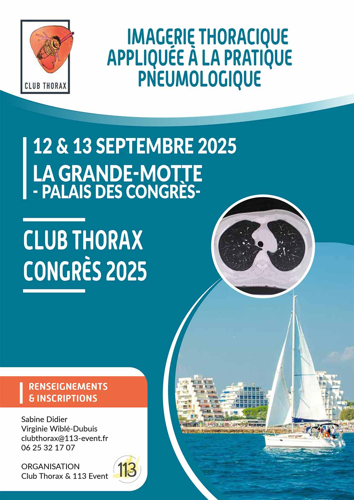 JOURNÉES D'IMAGERIE THORACIQUES APPLIQUÉE À LA PRATIQUE PNEUMOLOGIQUE