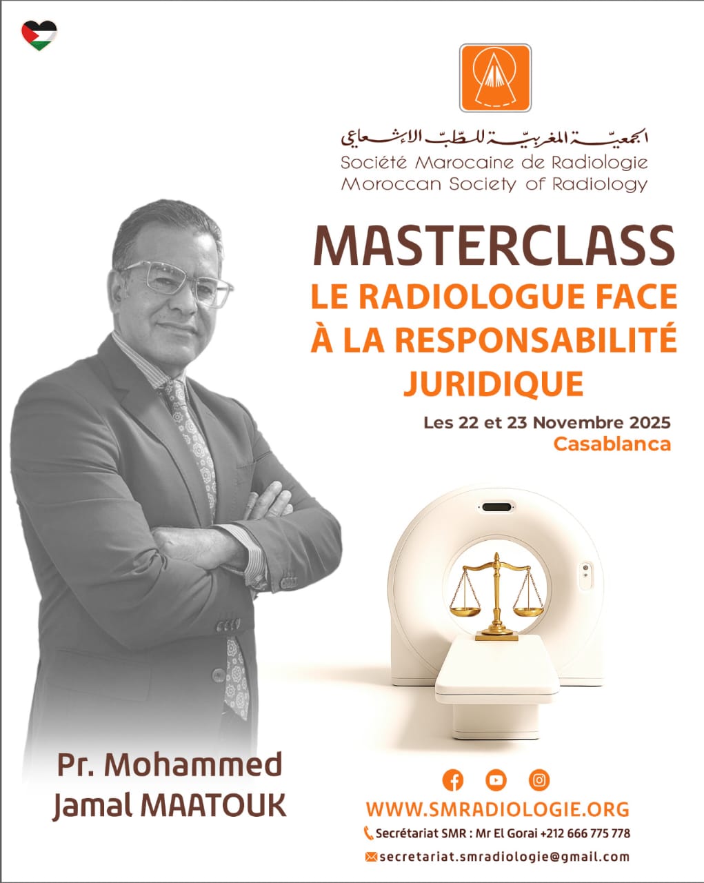 MASTERCLASS LE RADIOLOGUE FACE À LA RESPONSABILITÉ JURIDIQUE